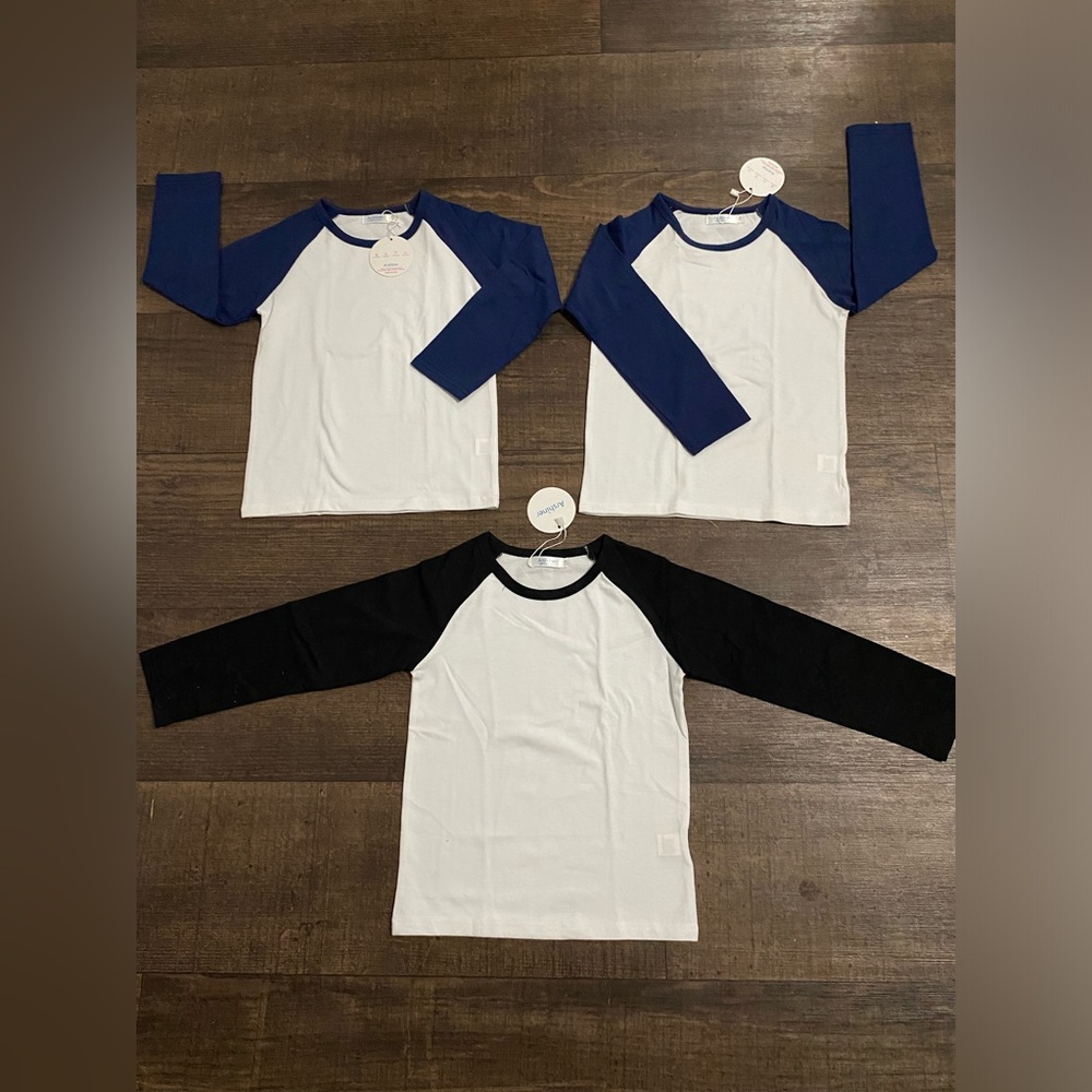 NWT  Bundle T-Shirts Long Sleeve Size 4-5 Boys. Lot of 3